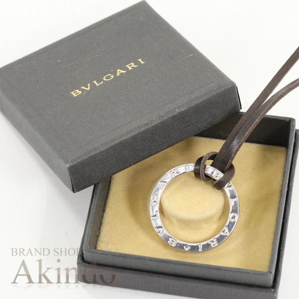 BVLGARI ブルガリ キーリング ネックレス 革紐付 ブルガリ BVLGARI ブルガリ キーリング ネックレス 革紐付 ブルガリ
