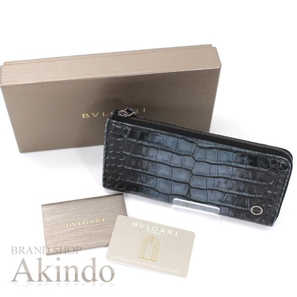 BVLGARI ブルガリブルガリ マン L字 ファスナー長財布