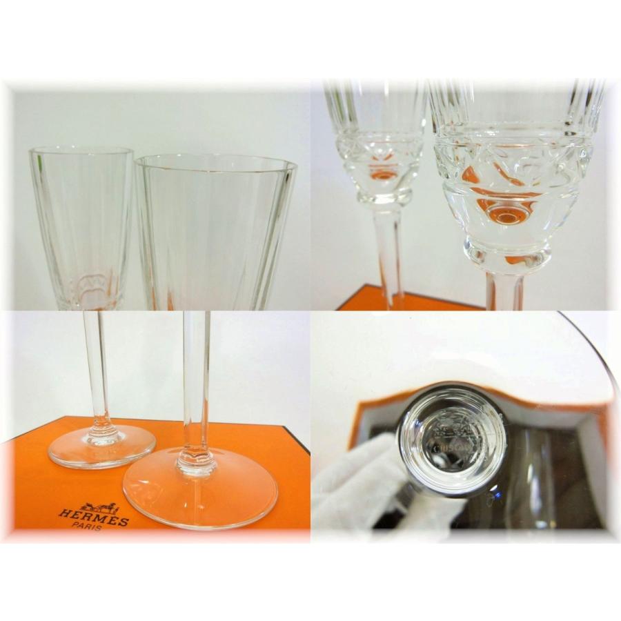 Hermes エルメス シャンパンフルート イスケンダーシリーズ ペアシャンパングラスセット p クリスタル ブランド食器 未使用品 18 3061 18 3061 リユースブランドショップber 通販 Yahoo ショッピング