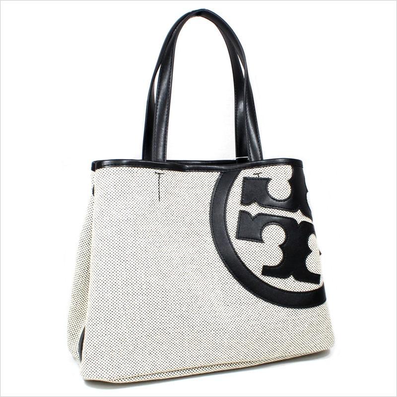 TORY BURCH トリーバーチ LONNIE CANVAS TOTE MINI ロニー キャンバス 