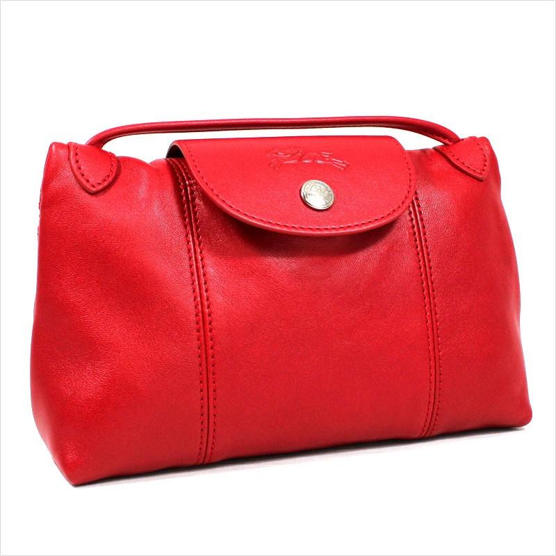 LONGCHAMP（ロンシャン） クラッチバッグ ル・プリアージュ キュイール