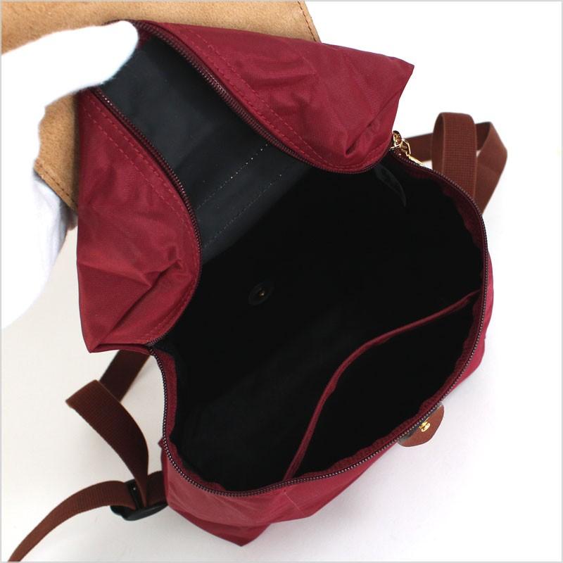 LONGCHAMP（ロンシャン） バックパック リュックサック ボルドーレッド