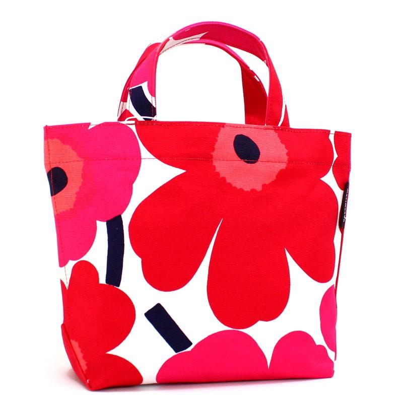 marimekko（マリメッコ） トートバッグ ピエニウニッコ レッド 