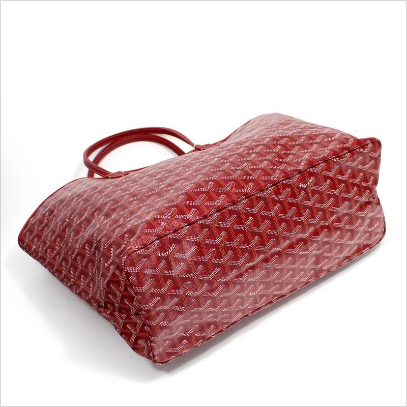 GOYARD ゴヤール トートバッグ サンルイ PMサイズ ユニセックス レッド 