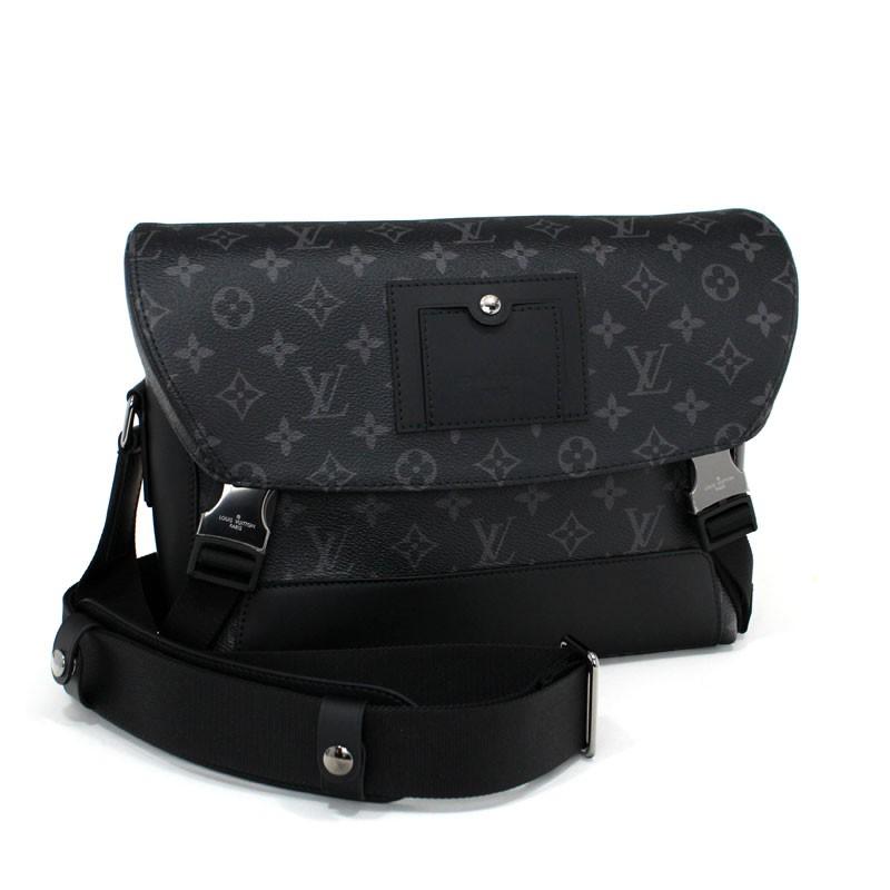 LOUIS VUITTON ブラックメッセンジャーバッグ LOUIS VUITTON（ルイ・ヴィトン） ショルダーバッグ メッセンジャー