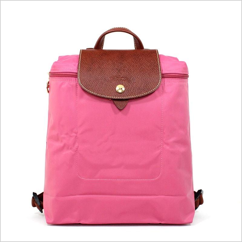美品✨ Longchamp ルプリアージュ リュック折り畳み　ピンクバックパック LONGCHAMP（ロンシャン） バックパック リュックサック ル・プリ
