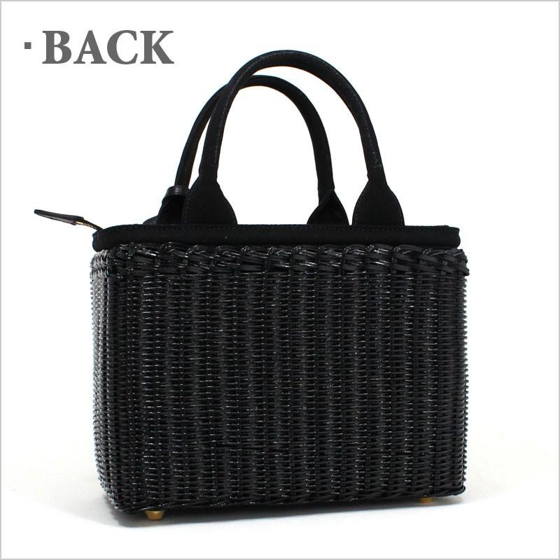 CANAPA プラダ PRADA 2wayショルダーバッグ ハンドバッグ ウィッカー