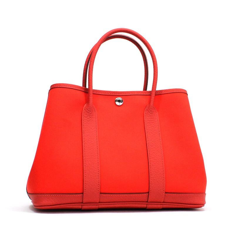 ガーデンパーティー エルメス HERMES ハンドバッグ TPM size30 トワル