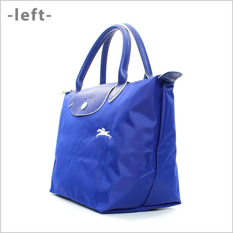 【新品】LONGCHAMPル・プチアージュ シャルダー　ハンドバッグSブルー LONGCHAMP（ロンシャン） ハンドバッグ S スモールサイズ ル・プリ