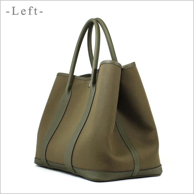 ガーデンパーティー エルメス HERMES ハンドバッグ PM size36 トワル