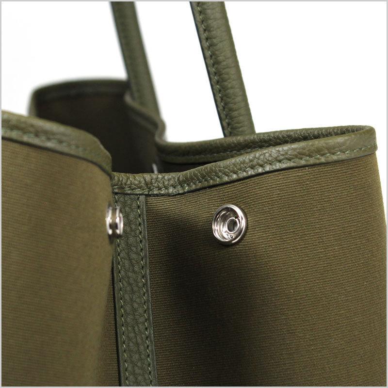 ガーデンパーティー エルメス HERMES ハンドバッグ PM size36 トワル 