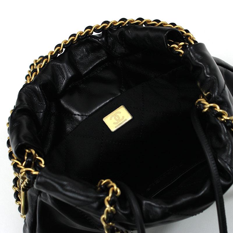 CHANEL シャネル ホーボーバッグ ミニ 22 ショルダーバッグ CHANEL シャネル ホーボーバッグ ミニ 22 ショルダーバッグ