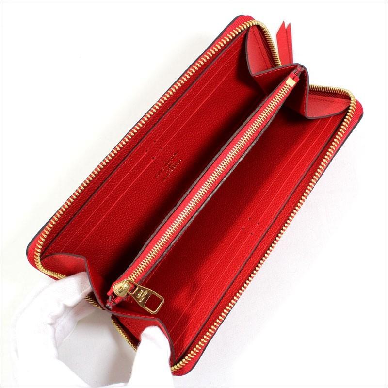 ルイヴィトン　レディース財布 ポルトフォイユ クレマンス M60169 美品 LOUIS VUITTON（ルイ・ヴィトン） ポルトフォイユ・クレマンス スリム