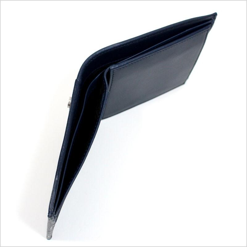 BALENCIAGA バレンシアガ 2つ折り財布[小銭入れ有] ネイビー ダーク  