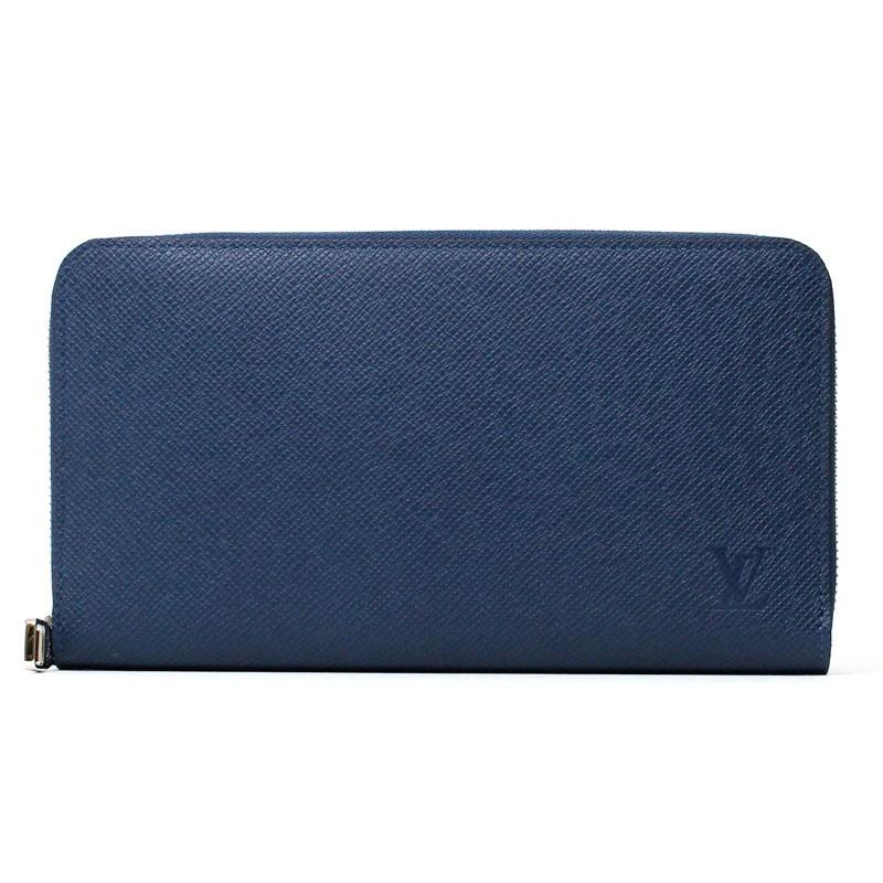 【美品/値下】ヴィトン ジッピーオーガナイザーラウンドファスナー長財布 濃紺 ルイヴィトン LOUIS VUITTON ラウンドファスナー長財布(小銭入れあり