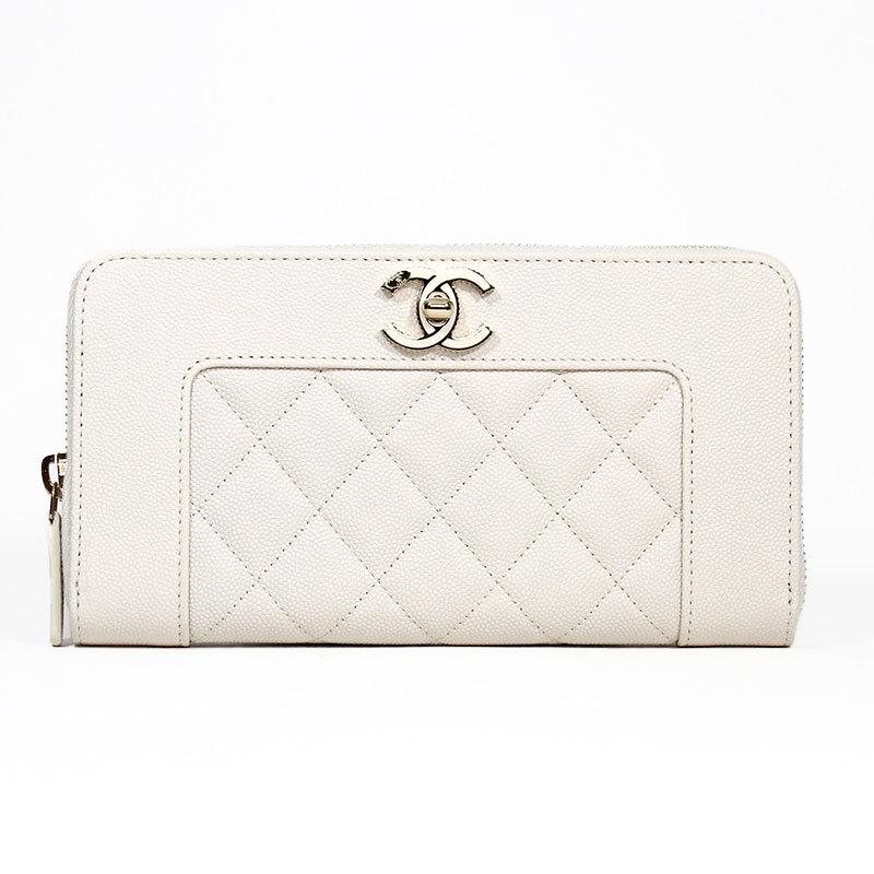 CHANEL（シャネル） ラウンドファスナー長財布 ビンテージマドモワゼル 