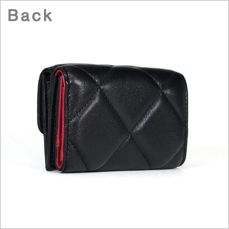 CHANEL シャネル ミニ財布 3つ折り財布 スモールフラップ CHANEL シャネル ミニ財布 3つ折り財布 スモールフラップ