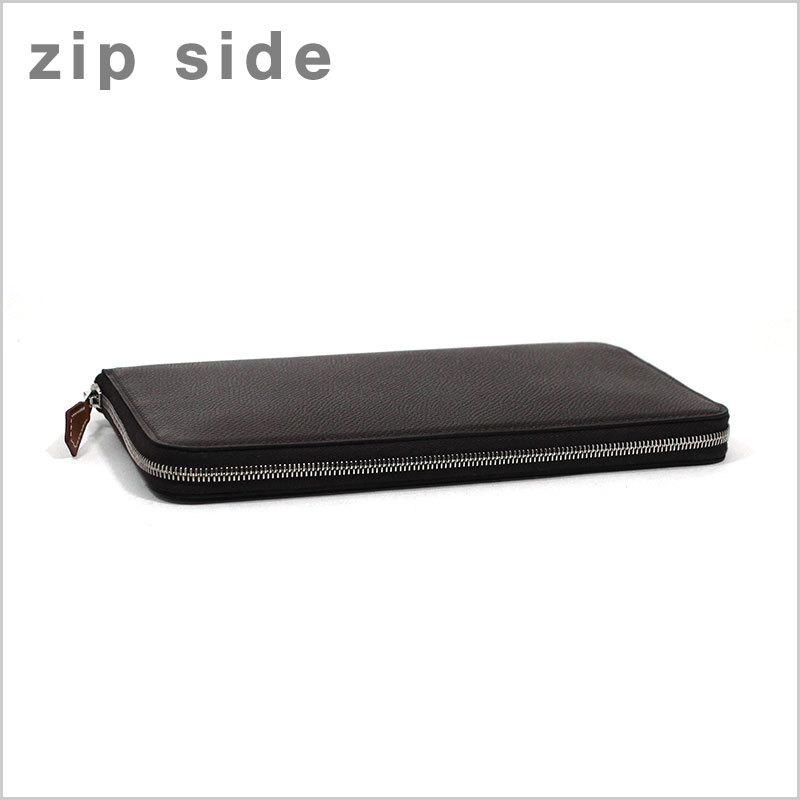 HERMES（エルメス） ラウンドファスナー長財布 ポルトフォイユシルク