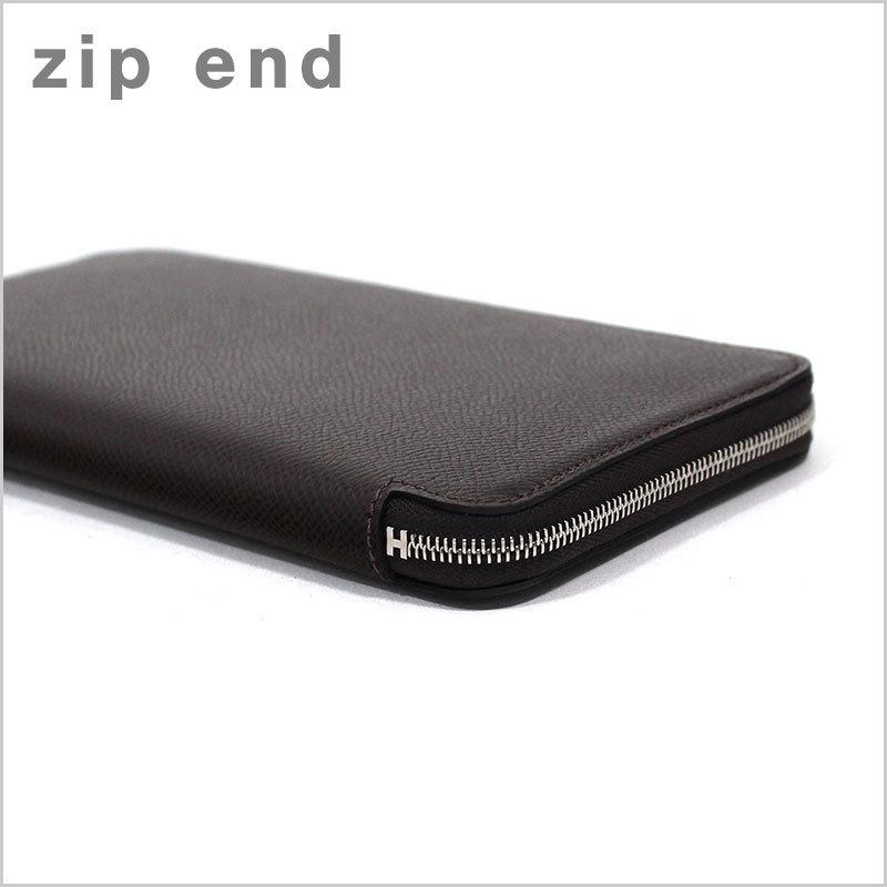 HERMES（エルメス） ラウンドファスナー長財布 ポルトフォイユシルク