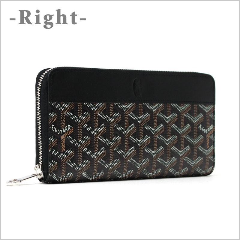 GOYARDゴヤール　長財布　黒 GOYARD（ゴヤール） ラウンドファスナー長財布 ポルトフォイユ