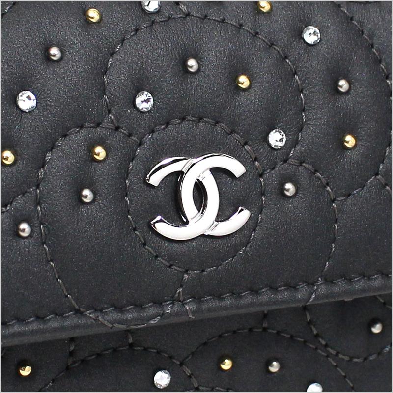 CHANEL シャネル ミニ財布 3つ折り財布 スモールウォレット CHANEL シャネル ミニ財布 3つ折り財布 スモールウォレット