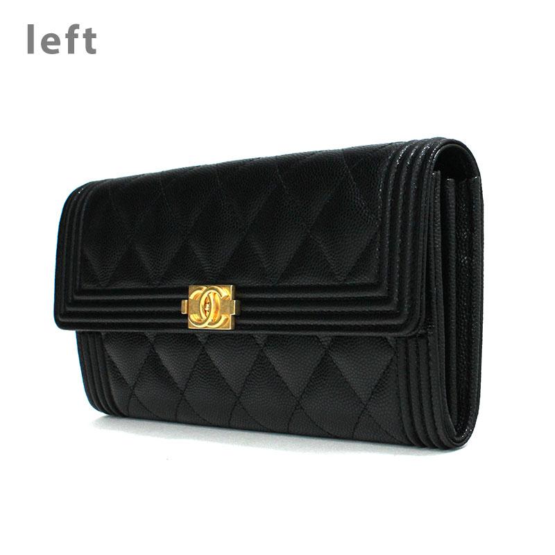 CHANEL シャネル 長財布 フラップウォレット ボーイシャネル CHANEL シャネル 長財布 フラップウォレット ボーイシャネル