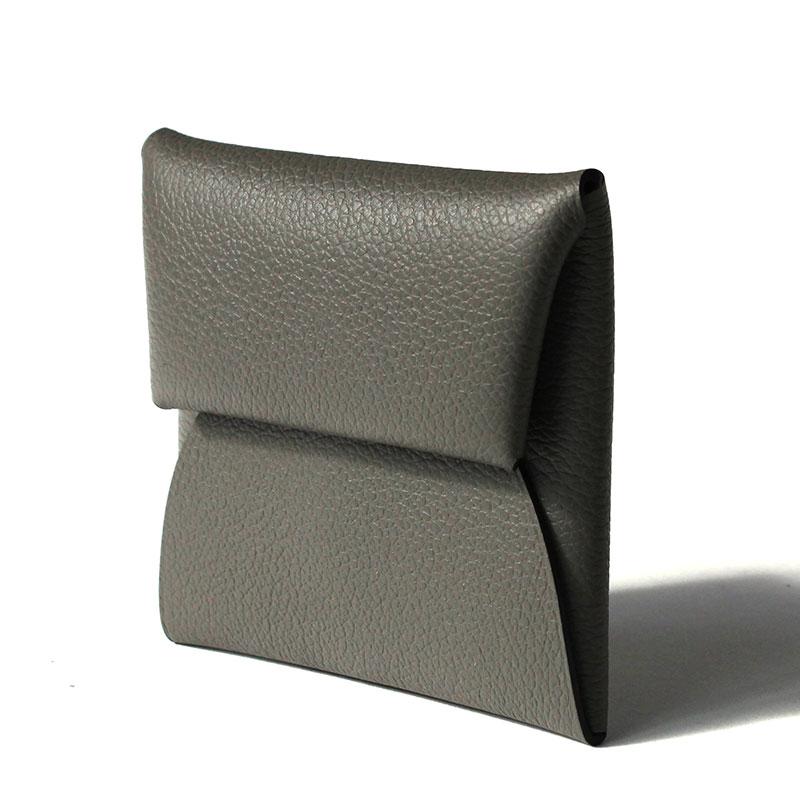 HERMES エルメス コインケース グレー バスティアGM シェーブル HERMES エルメス コインケース グレー バスティアGM シェーブル