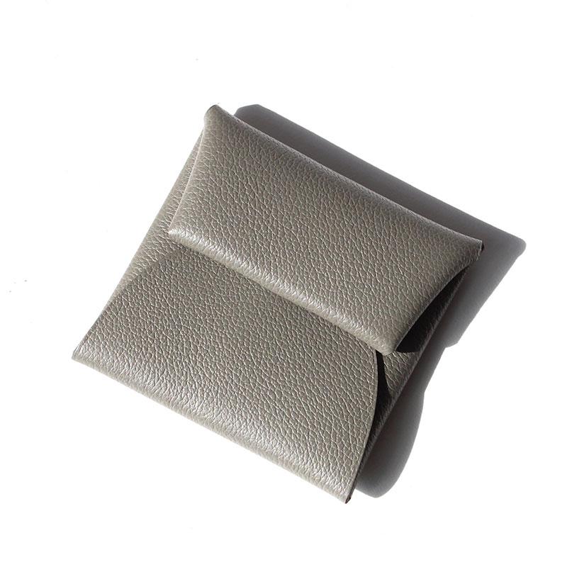 HERMES エルメス コインケース グレー バスティアGM シェーブル HERMES エルメス コインケース グレー バスティアGM シェーブル