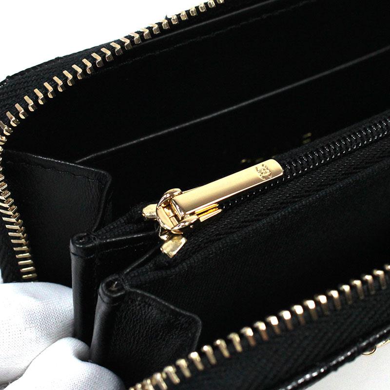 CHANEL シャネル ミニ財布 スモールジップウォレット グレインド CHANEL シャネル ミニ財布 スモールジップウォレット グレインド