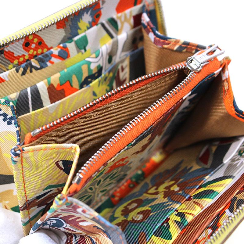 HERMES エルメス ミニ財布 シルクインコンパクト ヴォーエバー HERMES エルメス ミニ財布 シルクインコンパクト ヴォーエバー