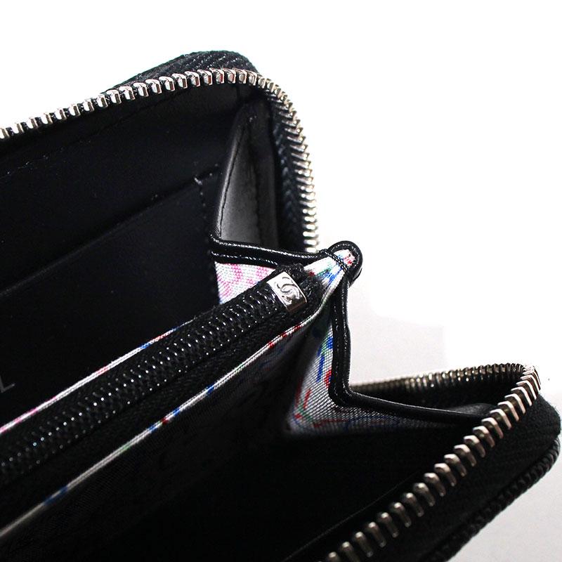 CHANEL シャネル ミニ財布 スモールジップウォレット キャビア CHANEL シャネル ミニ財布 スモールジップウォレット キャビア