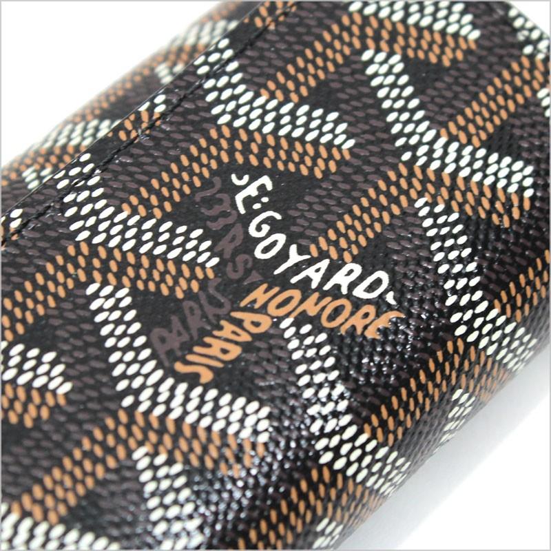 GOYARD ゴヤール 6連キーケース ブラック ゴヤールディン GOYARD ゴヤール 6連キーケース ブラック ゴヤールディン