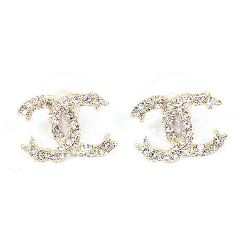 シャネル CHANEL ピアス 2017-18クルーズコレクション CCマーク  