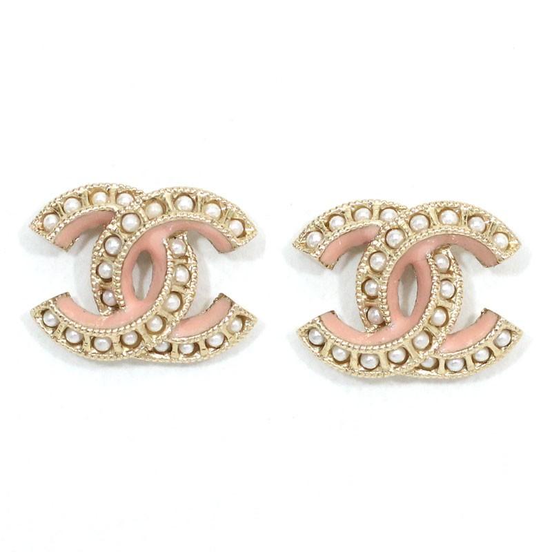 シャネル CHANEL ピアス 2019年SS春夏コレクション新作 CCマーク