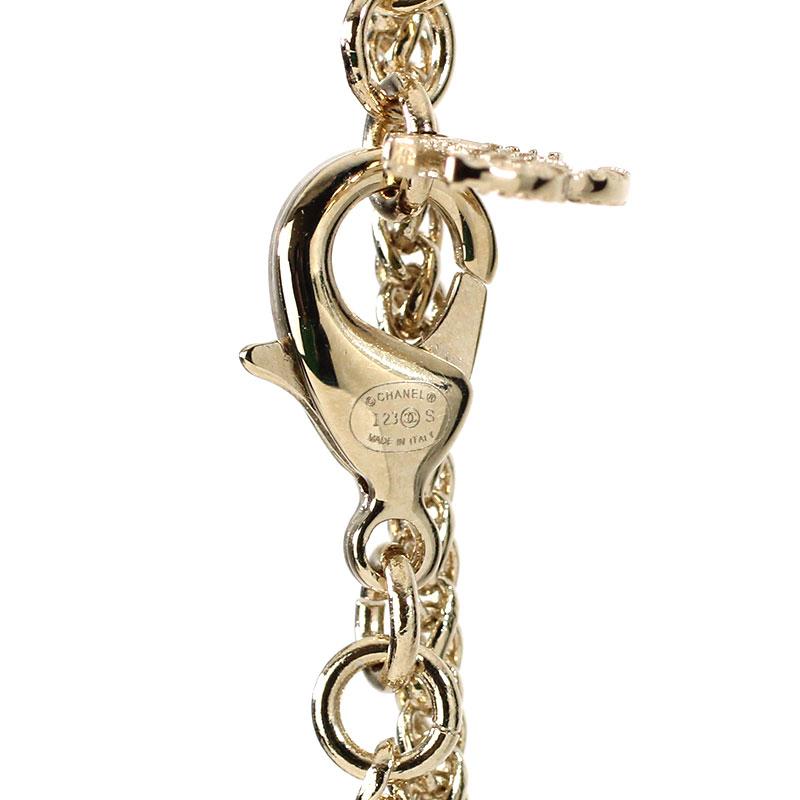 CHANEL シャネル ネックレス メタル&ストラス ラインストーン CHANEL シャネル ネックレス メタル&ストラス ラインストーン