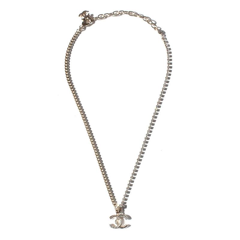 CHANEL シャネル ネックレス チョーカー ハート メタル