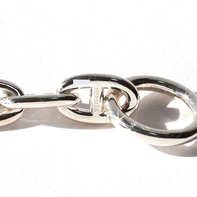 HERMES エルメス ブレスレット シェーヌダンクル MM 17コマ