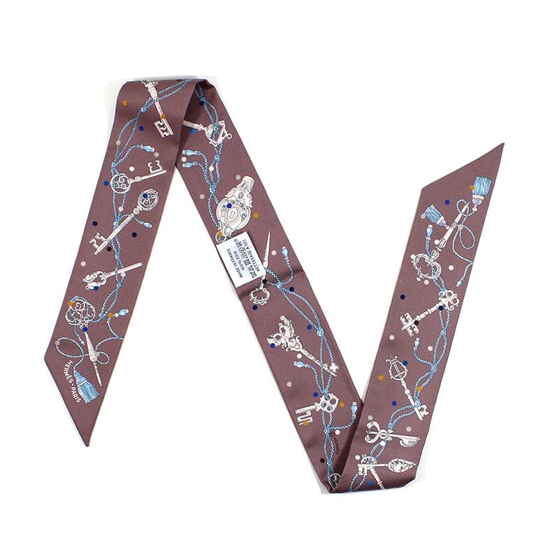 HERMES（エルメス） スカーフ ツイリー シルク 