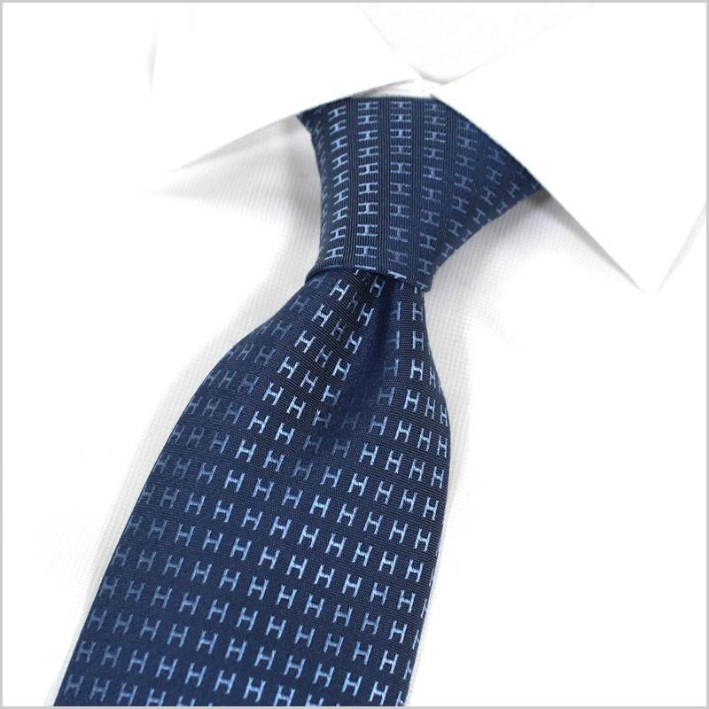 商品は100%正規品 エルメス　高級ネクタイ　h織り　美品 ネクタイ