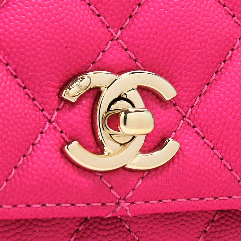 CHANEL シャネル ショルダーバッグ ハンドバッグ ココハンドル ミニ 