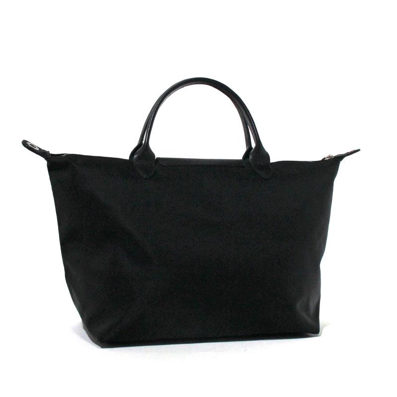 LONGCHAMPルプリアージュ ネオトップハンドルバッグ 2way ブラック LONGCHAMP（ロンシャン） LONG CHAMP 2WAYショルダーバッグ トップ
