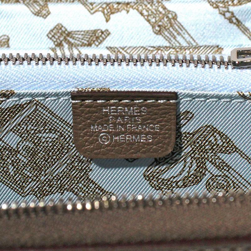 HERMES（エルメス） ミニ財布 シルクインコンパクト ヴォーエバー