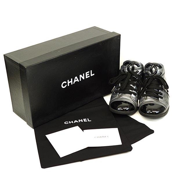 CHANEL（シャネル） レディース スニーカー メタリック サイズ 37 ココ