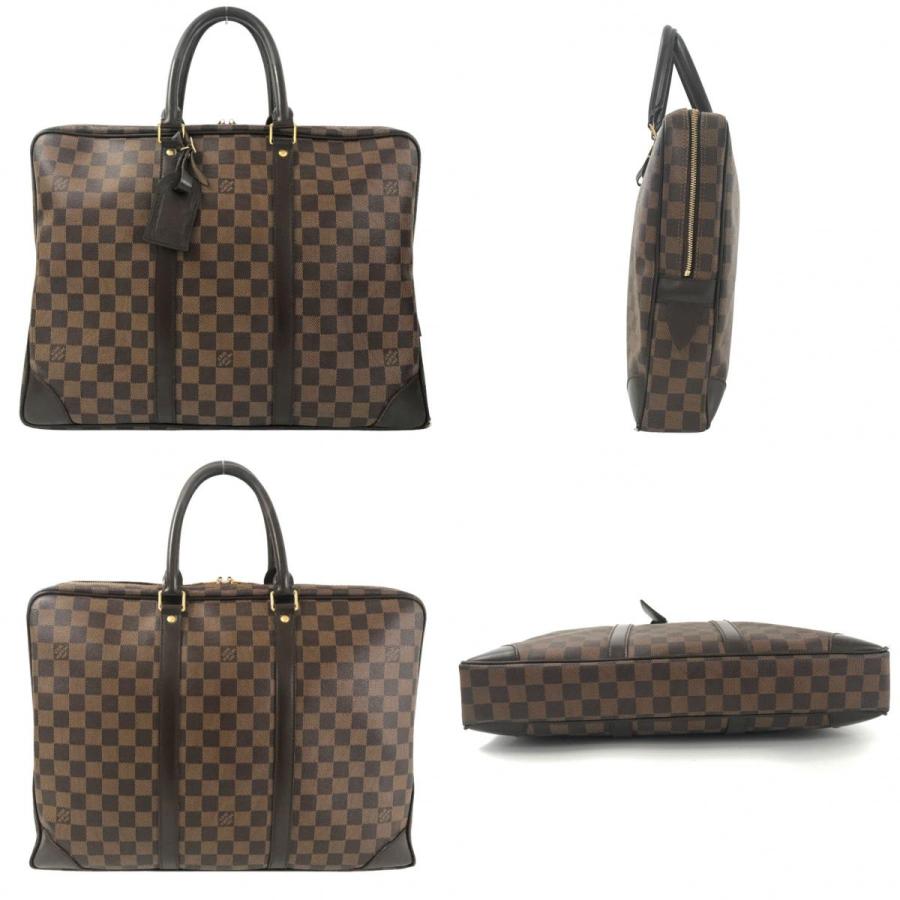 ルイヴィトン ビジネスバッグ ポルトドキュマン ヴォワヤージュ N41124 ダミエ LOUIS VUITTON 中古 K30923656 【PD1】｜brandshop-kuraya｜02