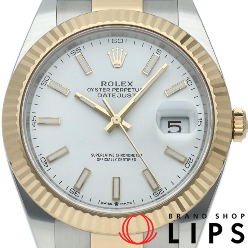 タグ付き新品未使用　ボードウェア ROLEX（ロレックス） デイトジャスト41 メンズ時計 オイスター 126333