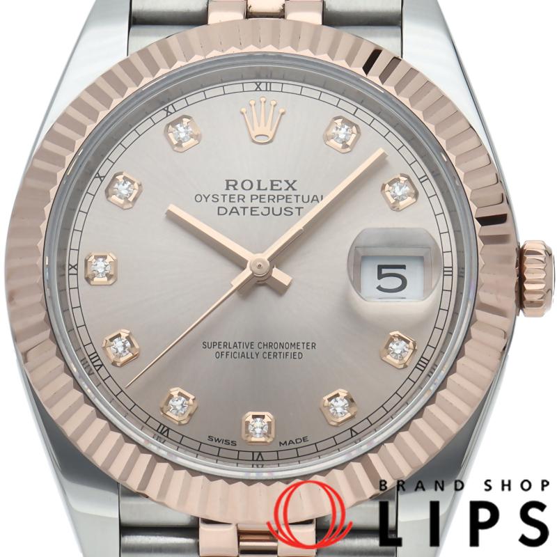 ROLEX（ロレックス） デイトジャスト41 メンズ時計 10Pダイヤ