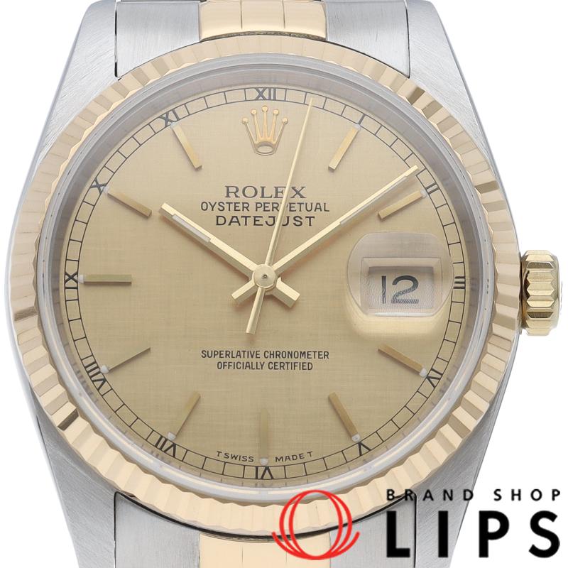 ROLEX（ロレックス） デイトジャスト メンズ時計 モザイク文字盤 16233