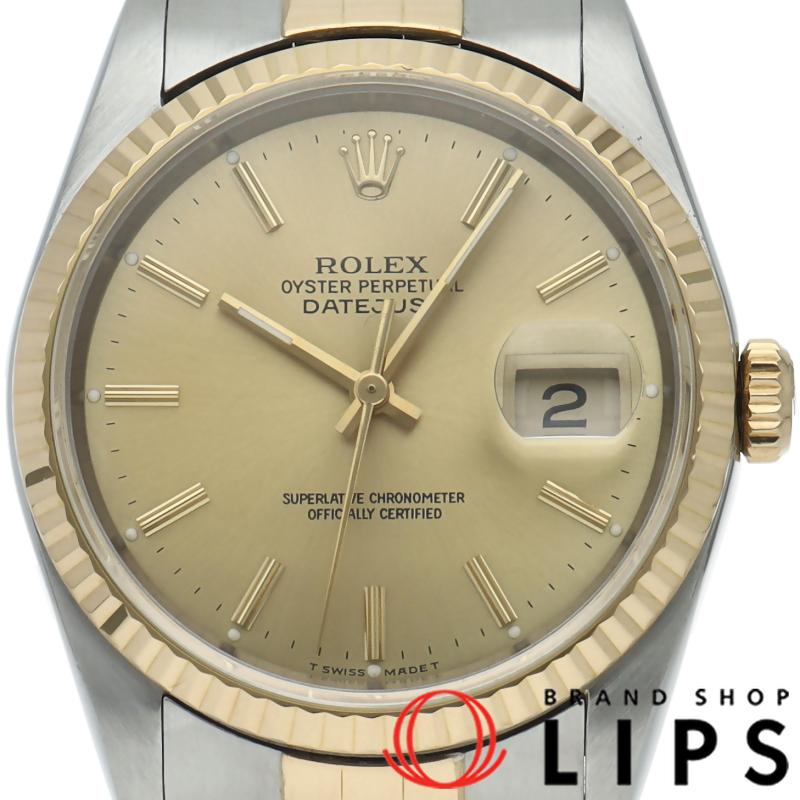 ROLEX（ロレックス） デイトジャスト メンズ時計 16233(E) K18YG/SS