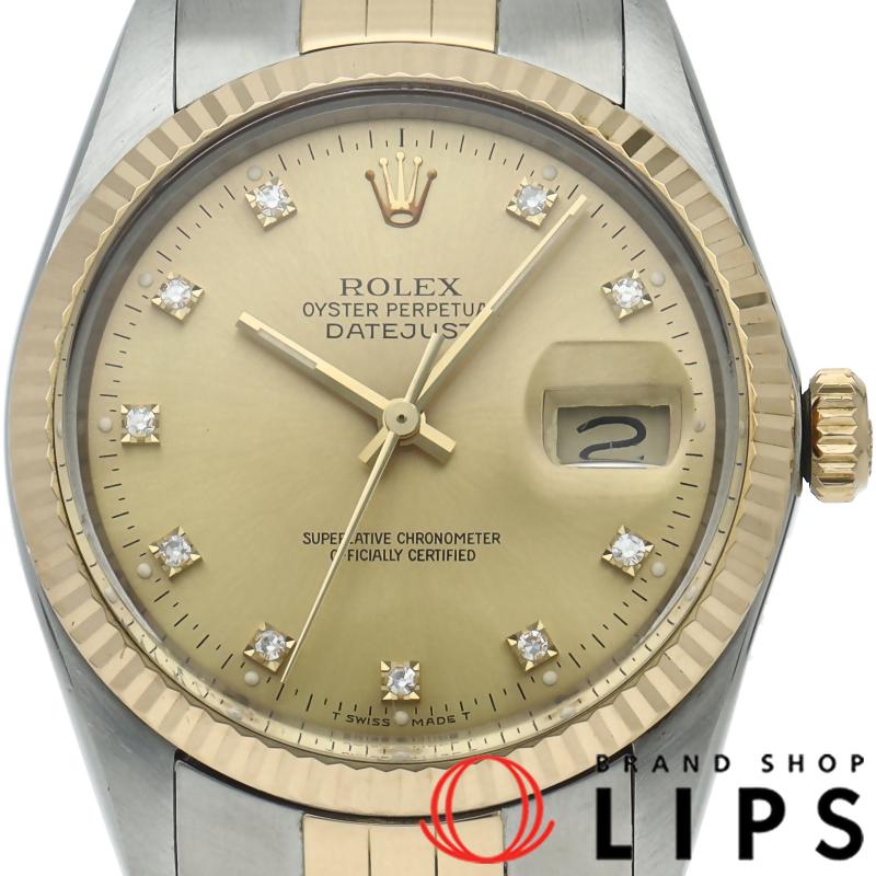 ROLEX（ロレックス） デイトジャスト メンズ時計 10Pダイヤ