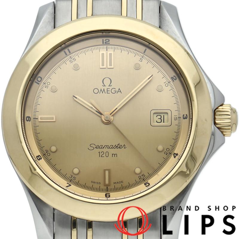 Omega シーマスター 120m メンズ 腕時計 オメガ シーマスター 120 クォーツ 2511.52 ブラック メンズ 時計